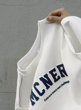 现280克夏季发泡T恤男宽松潮流拉链设计短袖冰丝A456-T910-P35白