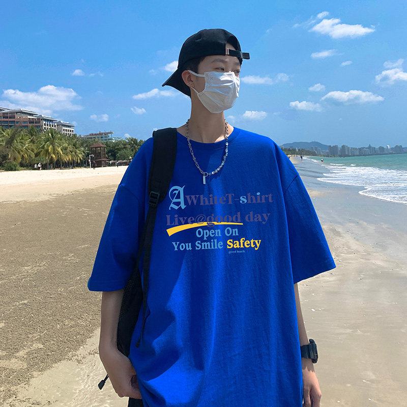 280克夏季潮牌复古潮流ins宽松短袖t恤A432-T715-P22，男装T恤，电商A456（原C415）