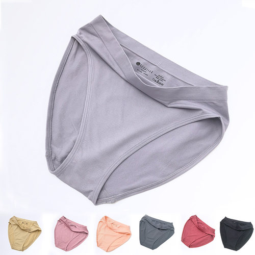 粗腿友好！出kou高品质高腰高叉内裤女式三角大码大弹力锦纶内裤