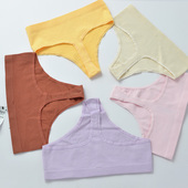 品质推荐 运动Thong舒适 女T裤 丁字裤 优质好货中高腰性感简约内裤