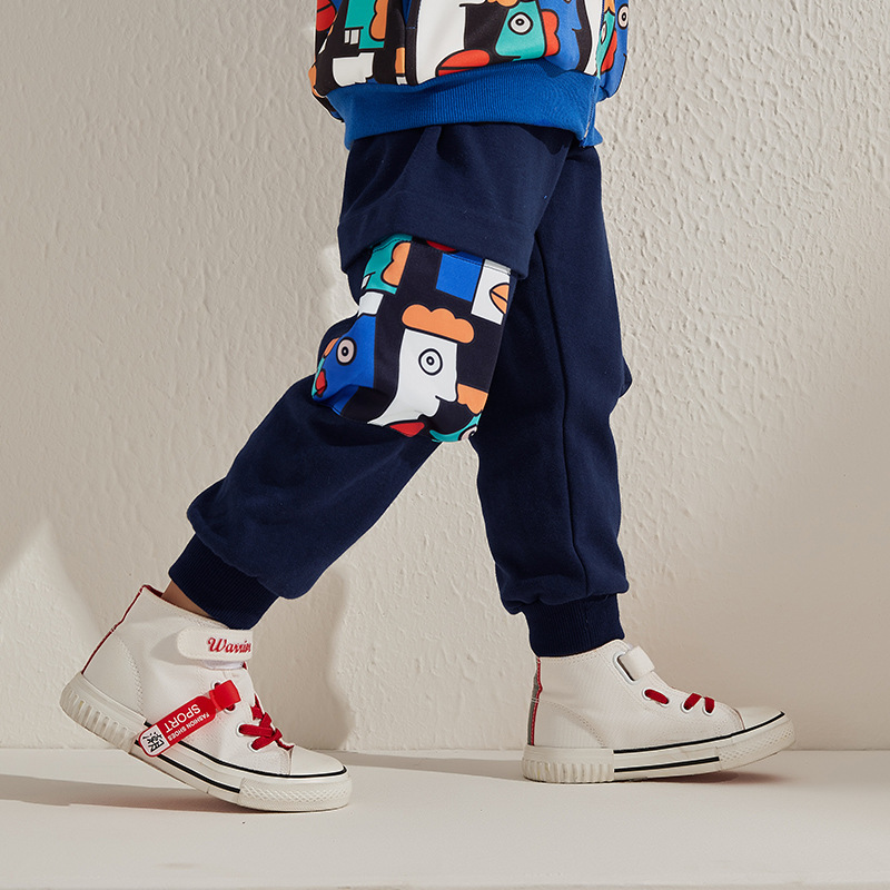 中小童休闲工装韩版裤子