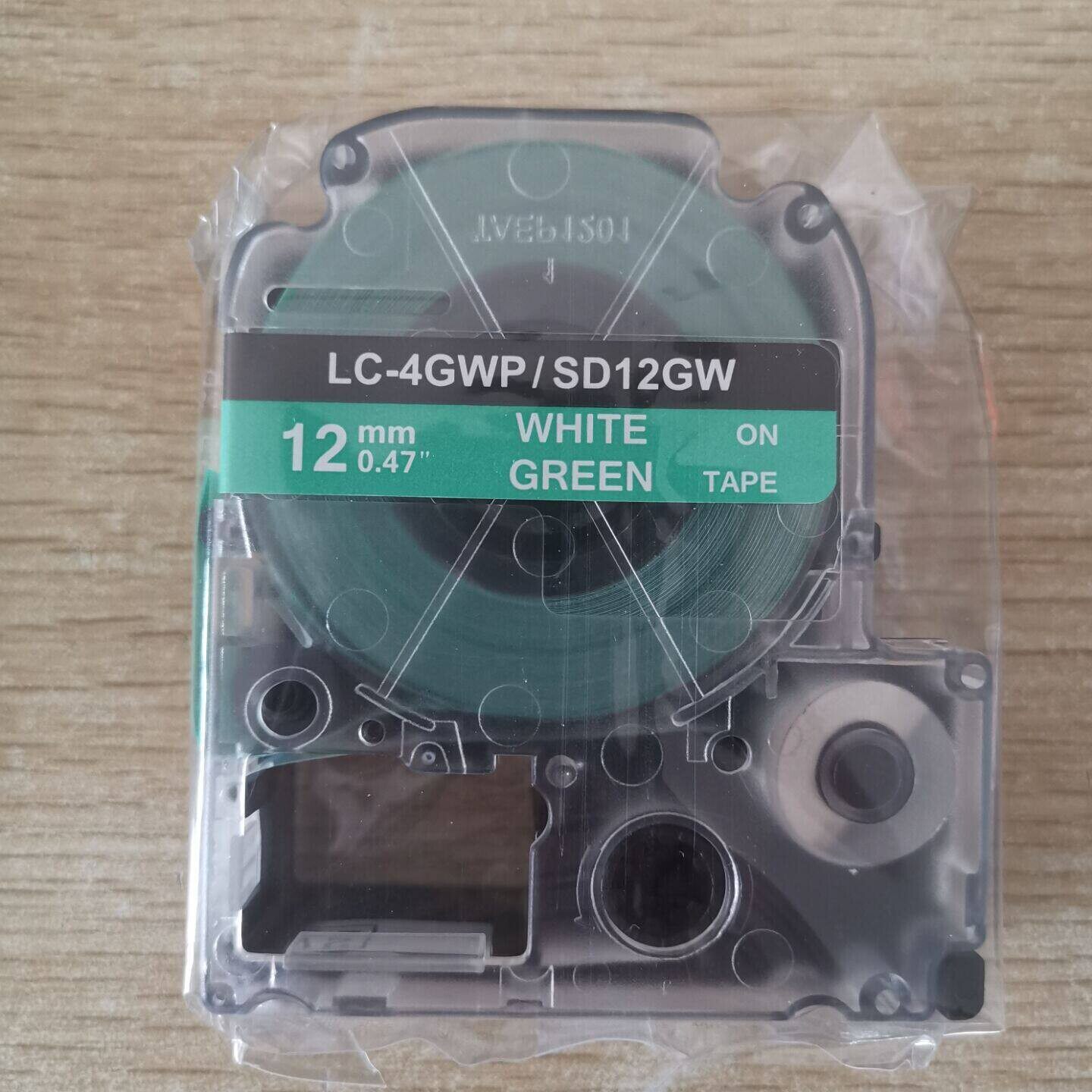 锦宫标签机色带SR230CH爱普生LW-600P/K400L标签打印纸18MM全颜色