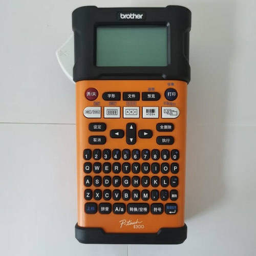 兄弟标签机PT-E550W/E300/E560BT/E310BT手持电力线缆条形二维码