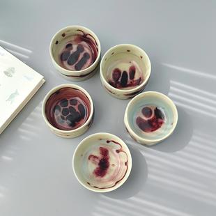 神垕钧瓷苗帅浩手工茶杯玉石釉窑变可爱童趣品茗功夫主人杯喝茶