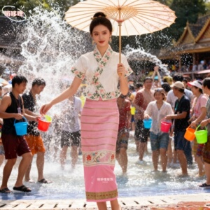 新款傣族服装女旅拍写真舞台装