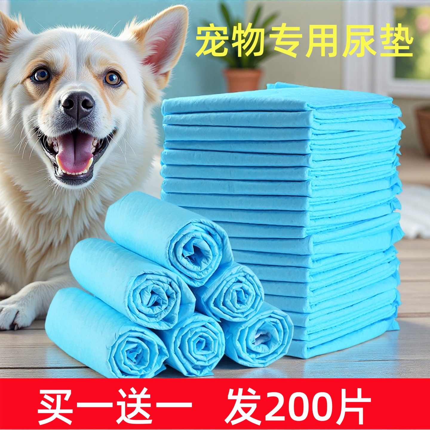 狗狗尿垫加厚除臭训导垫宠物用狗厕所快速吸湿防漏防滑狗形尿垫