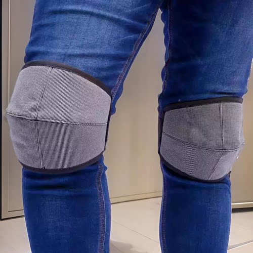 摩托车冬季骑行短款膝盖护腿护具