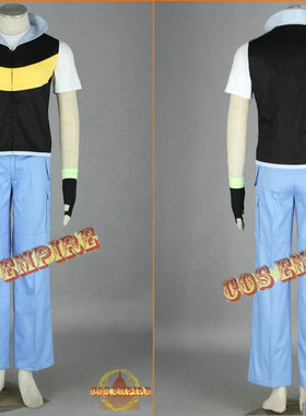 口袋妖怪 神奇宝贝精灵宝可梦小智Ash Ketchum动漫Cos服 cosplay