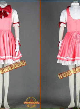 魔卡少女樱 百变小樱 木之本樱 粉色连衣裙 动漫服 cosplay服