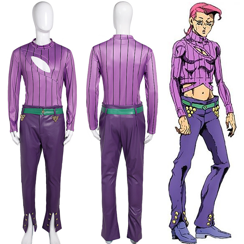 JOJO的奇妙冒险cos黄金之风迪亚波罗cospaly动漫服装定制可定制