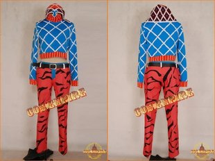 JOJO的奇妙冒险黄金之风 葛德·米斯达 格伊德先生 动漫服 Cos服