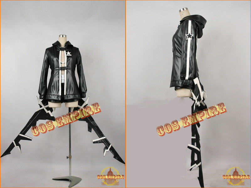 BRS 黑岩射手Black Rock Shooter cosplay服 角色扮演