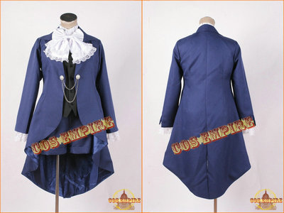 黑执事黑管家Black Butler夏尔 青COSPLAY cos服 动漫游戏可定制