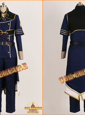 刀剑乱舞-ONLINE-鸣狐02打刀出阵服军装COSPLAY cos服 动漫游戏可
