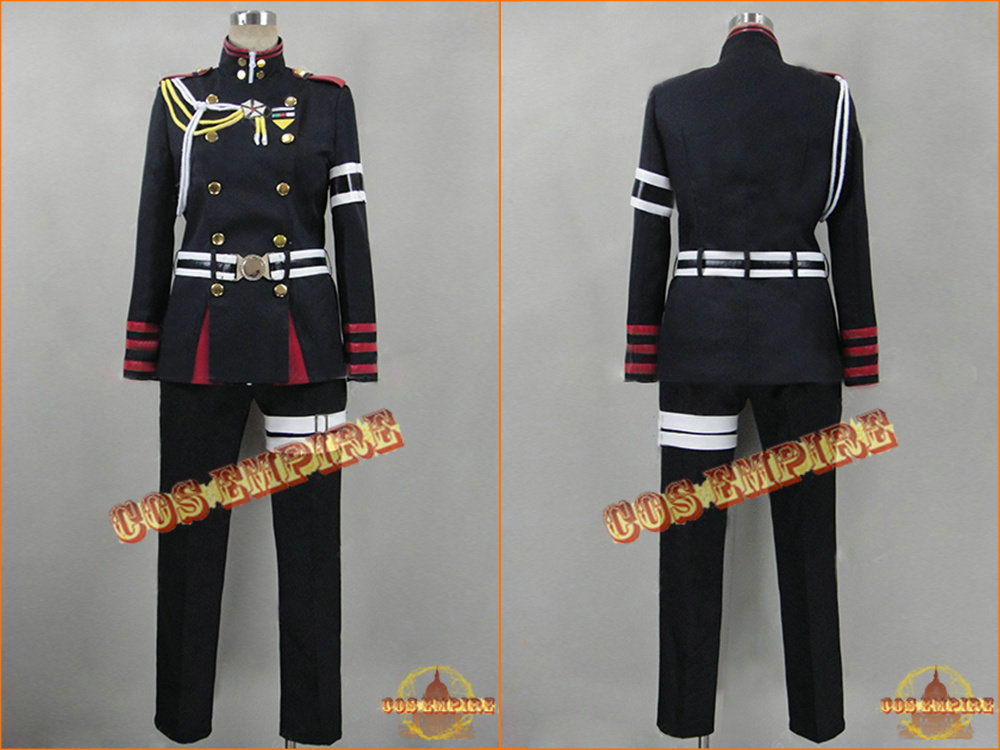 终结的炽天使一濑红莲帝鬼军月鬼组COSPLAY cos服 动漫游戏可定制