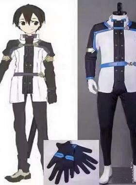 刀剑神域剧场版cos 桐人cos服 桐谷和人cos cosplay服装 演出男装