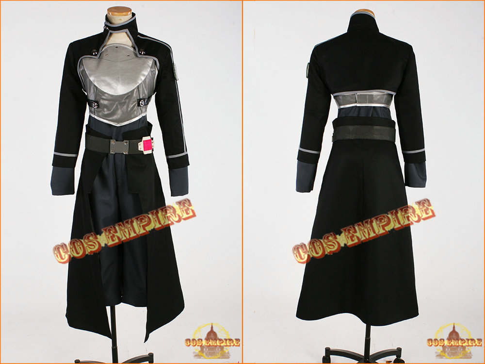 刀剑神域 幽灵子弹篇 桐人 桐谷和人动漫服 Cos服 cosplay可定制