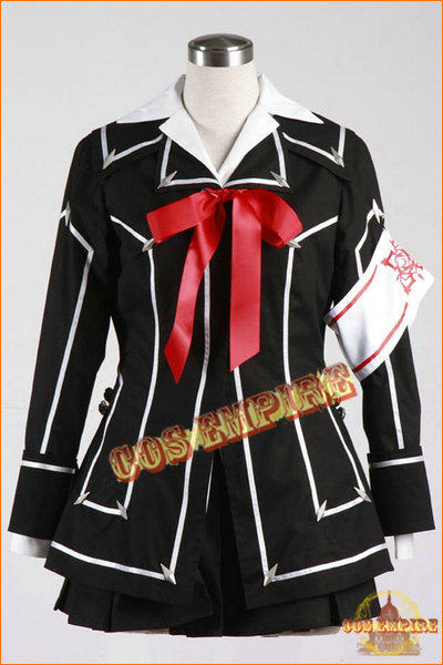 吸血鬼骑士黑主学园日间部女子制服女装校服黑色可定制cosplay服