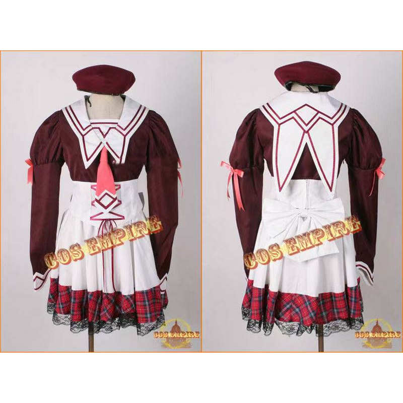 11eyes-罪与罚与赎的少女 女子制服水奈濑由佳 cosplay 动漫 舞台