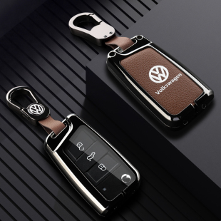 2024款大众朗逸钥匙套18/19/21/22/23新款朗逸plus高档车壳新锐扣