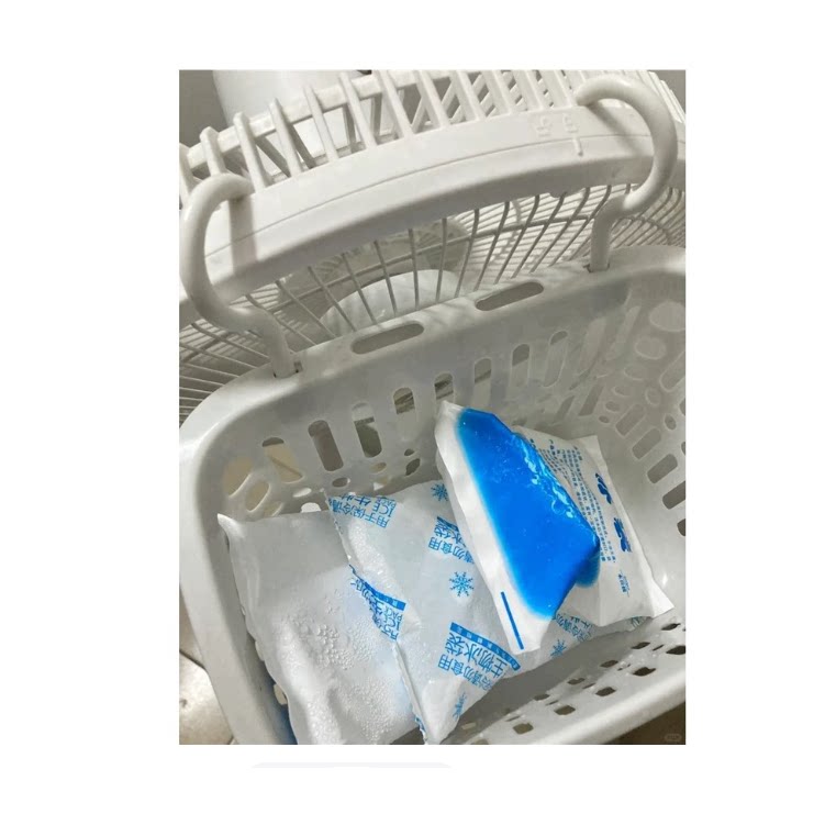 风扇挂冰神器夏季加冰块摇头扇快速降温电风扇降温制冷家用落地扇