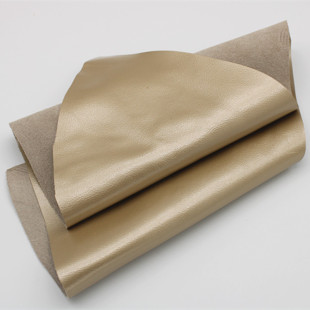 头层牛皮真皮欧式 沙发皮料浅金色整张牛皮座椅床头皮料软牛皮