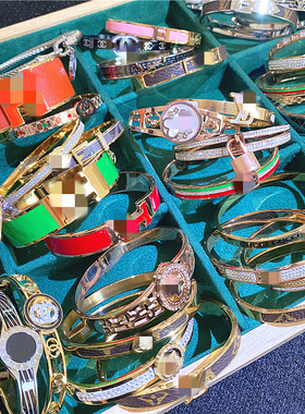 新款热销欧美钛钢手镯时尚