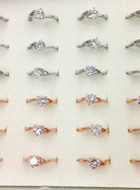 热卖厂家直销2元韩版水钻饰品