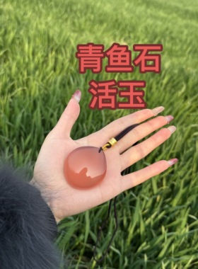 野生超大百斤青鱼纯手工打磨加工俗称青鱼石活玉温润护身越戴越润