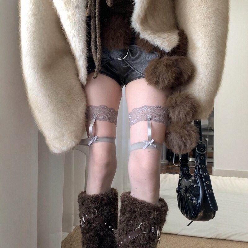 蕾丝过膝超惊艳！甜酷辣妹风腿环蕾丝吊带过膝袜丝袜~被自己辣晕~,女士内衣/男士内衣/家居服,长筒袜,淘宝优惠券,粉丝福利购,淘宝优惠卷