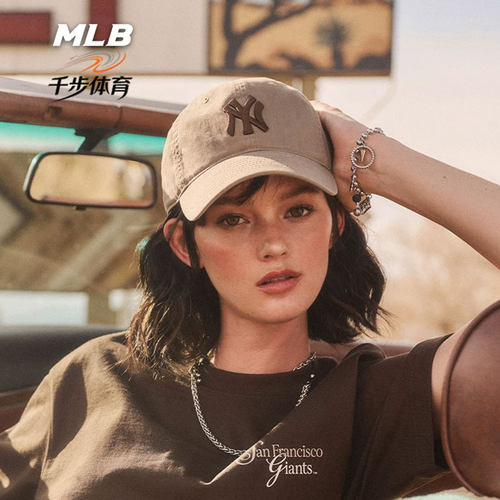 MLB棒球帽子软顶男帽LA纽约NY洋基队女帽鸭舌帽遮阳帽防晒帽CP66