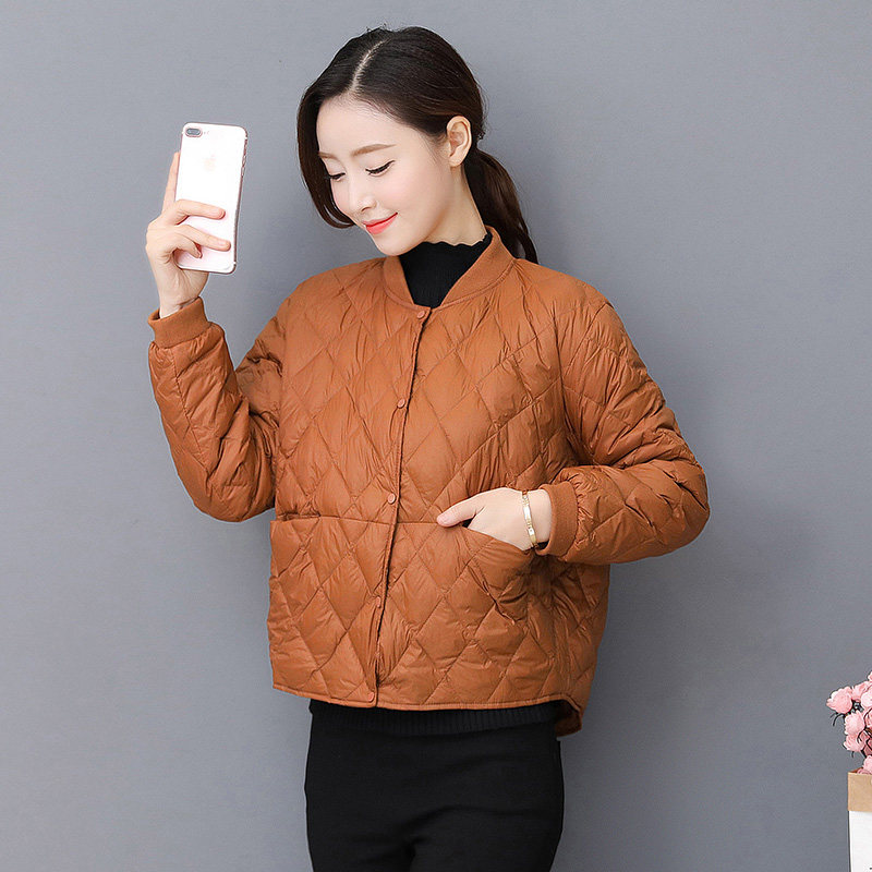 Clearance Light and thin Down Jackets have cash less than that is registered in the accounts Korean Edition Easy T-shirts Diamond lattice Large Bread wear Women's wear coatin the Women's clothing/Boutique , Down  category - from Buy2taobao.com to provide professional Taobao agent buy service