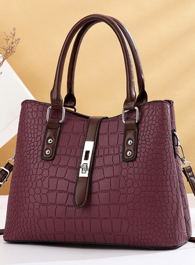 红色包包大容量手提包礼物新娘包女中年喜妈妈婚宴包婆婆婚包日常