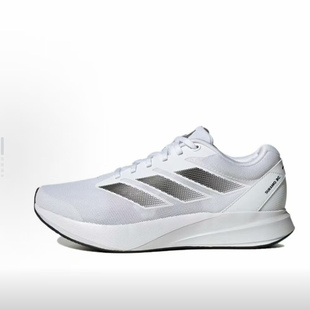 adidas Duramo RC 轻盈柔软 网布减震透气 男女同款 白黑 1仓