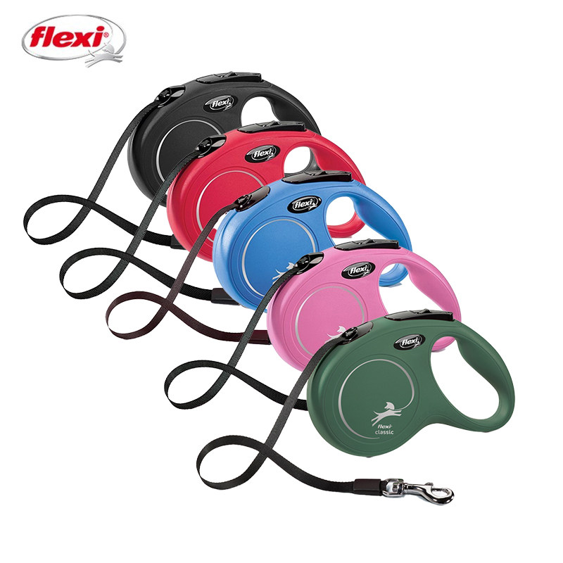 【火星人系列】德国flexi福莱希绳自动伸缩牵引绳猫咪中小型犬用