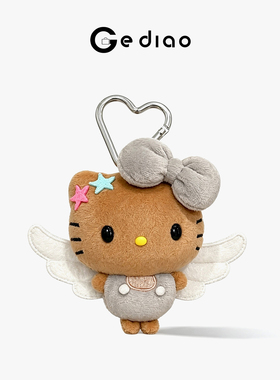 韩系可爱卡通kt猫挂件包包毛绒