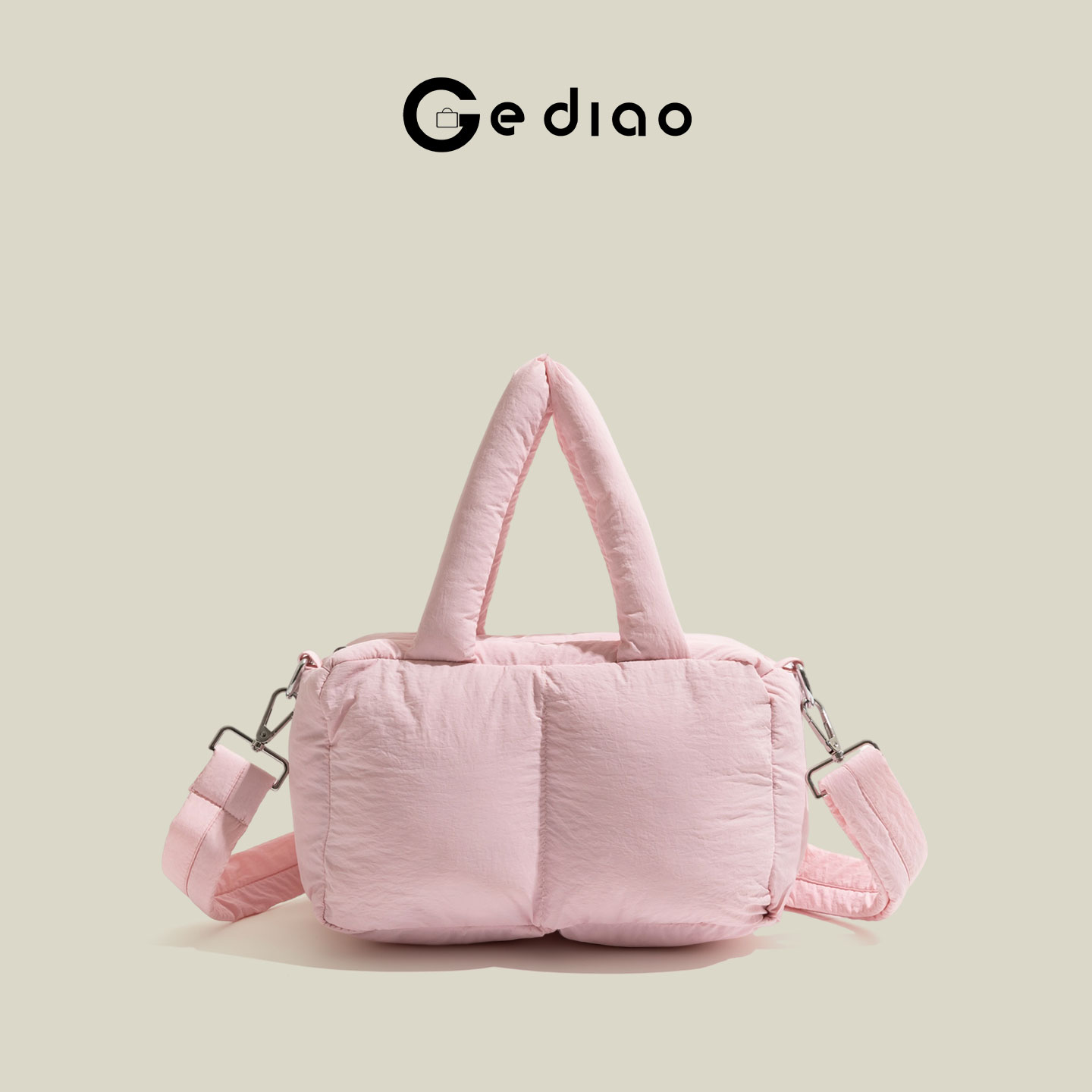 格调studio柔雾粉云朵泡芙包