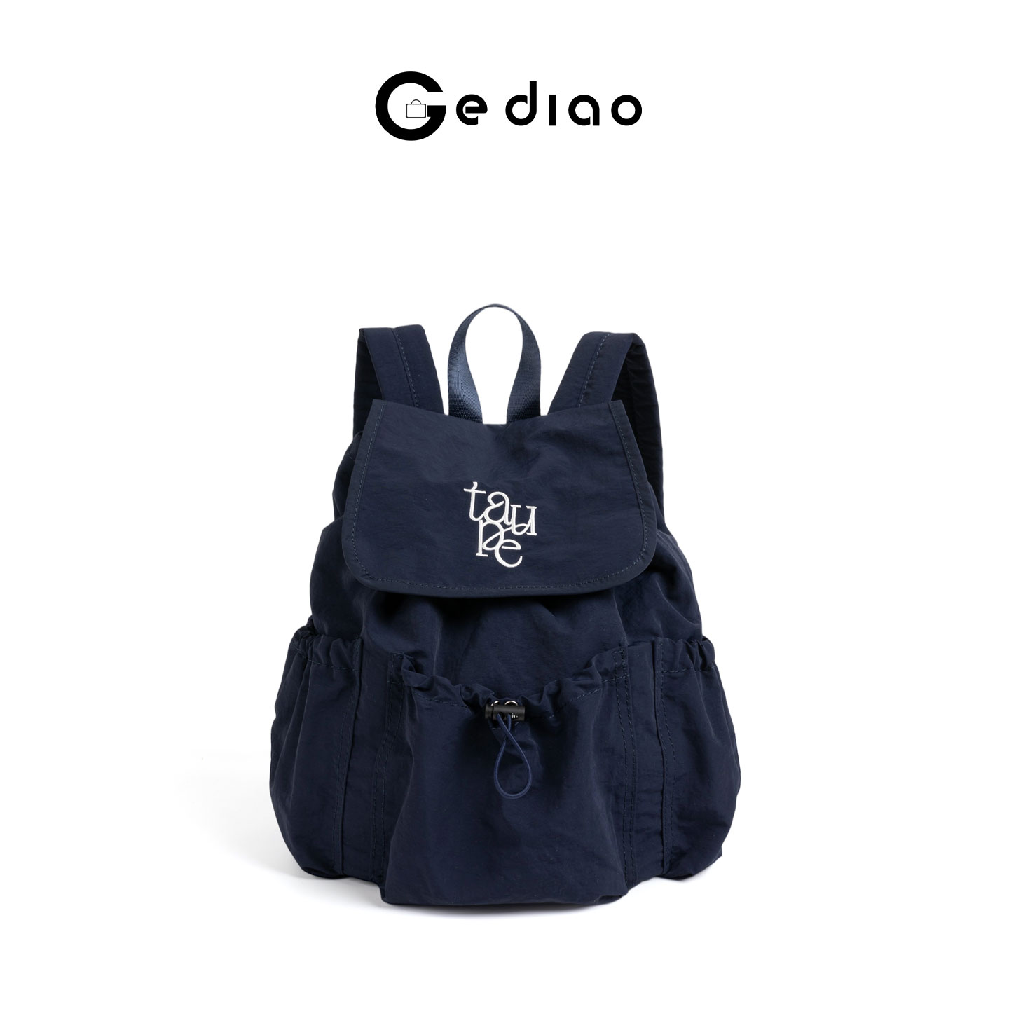 日系小众刺绣字母包包街头休闲