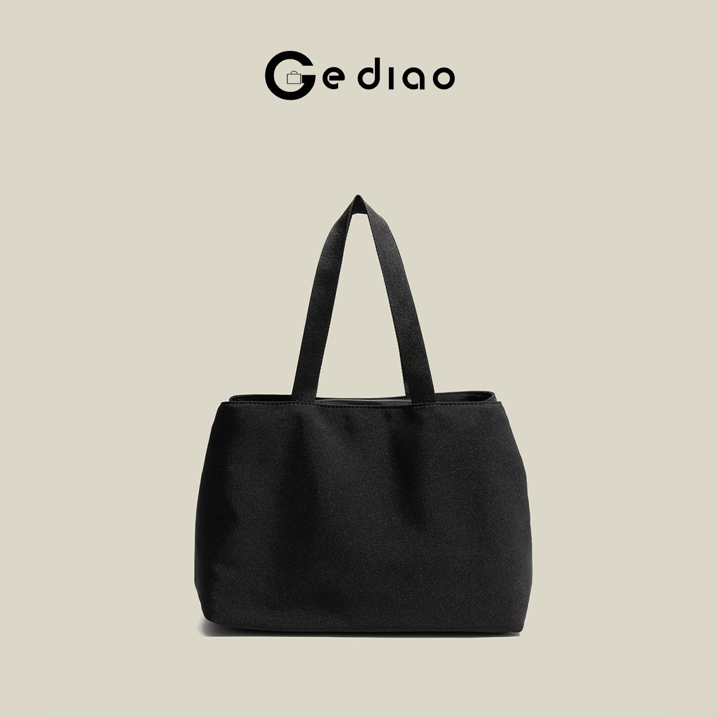 尼龙布通勤托特包女大容量电脑包