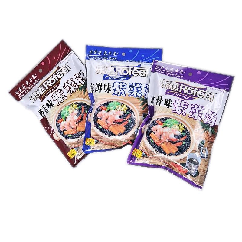 【工厂整箱】速素食海藻乐惠紫菜汤72g大袋6人份开水即冲即饮新鲜