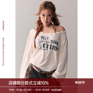 BeerBro 『复古声浪』辣妹真两件套长袖露背镂空上衣豹纹比基尼