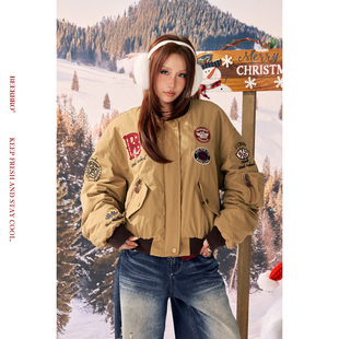 美式 挺括不失柔软秋冬季 街头棒球服厚外套 反叛假日 BeerBro