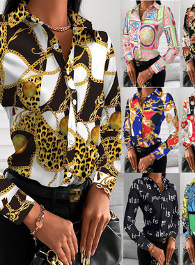 2022New fashion women blouse clothing loose shirt tops女上衣