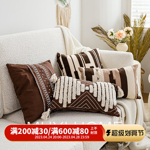 异域风情米洛手工抱枕民族风客厅沙发午睡靠垫腰枕卧室抱枕