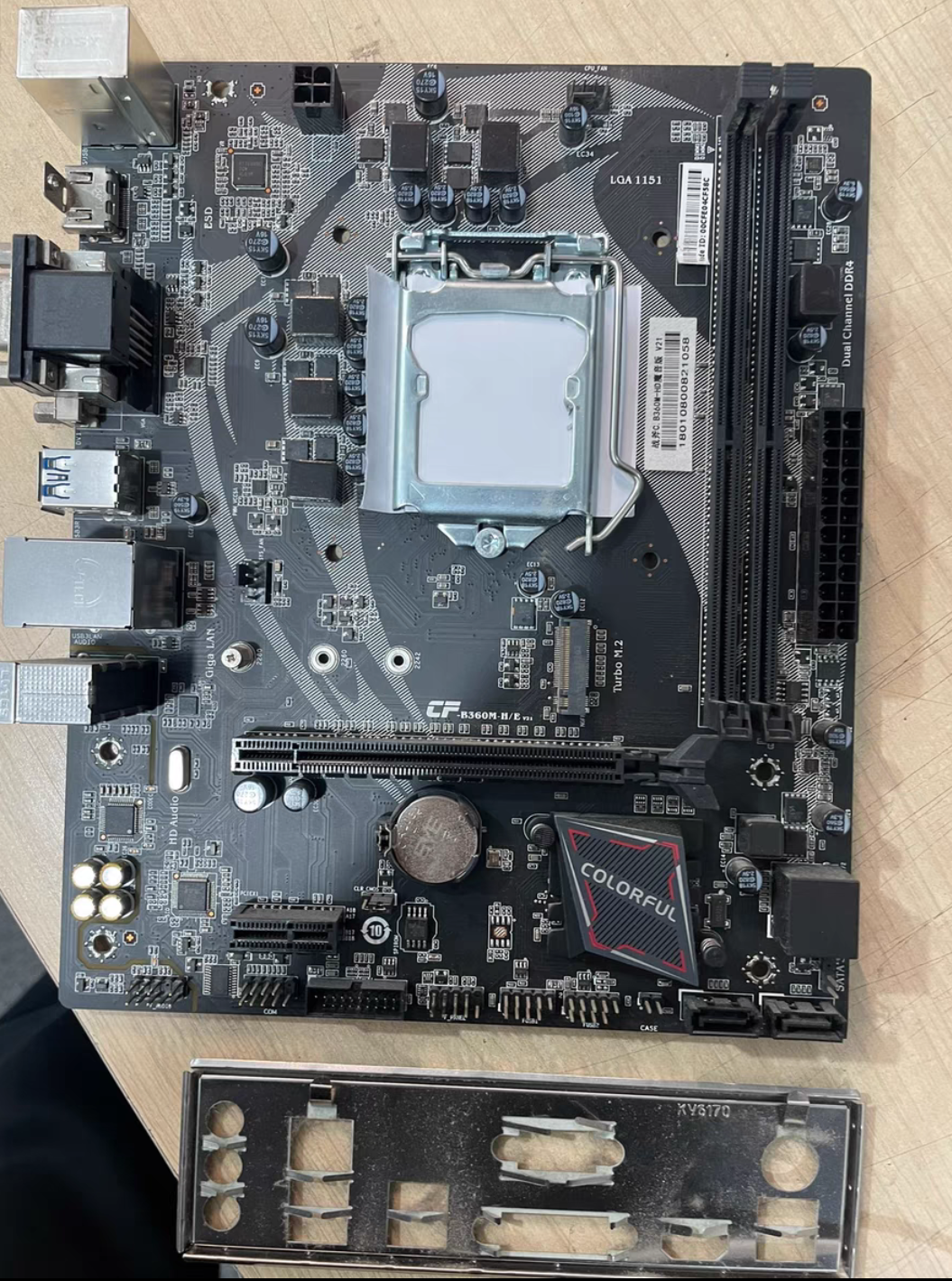 七彩虹b360m一hd魔音版v20主板