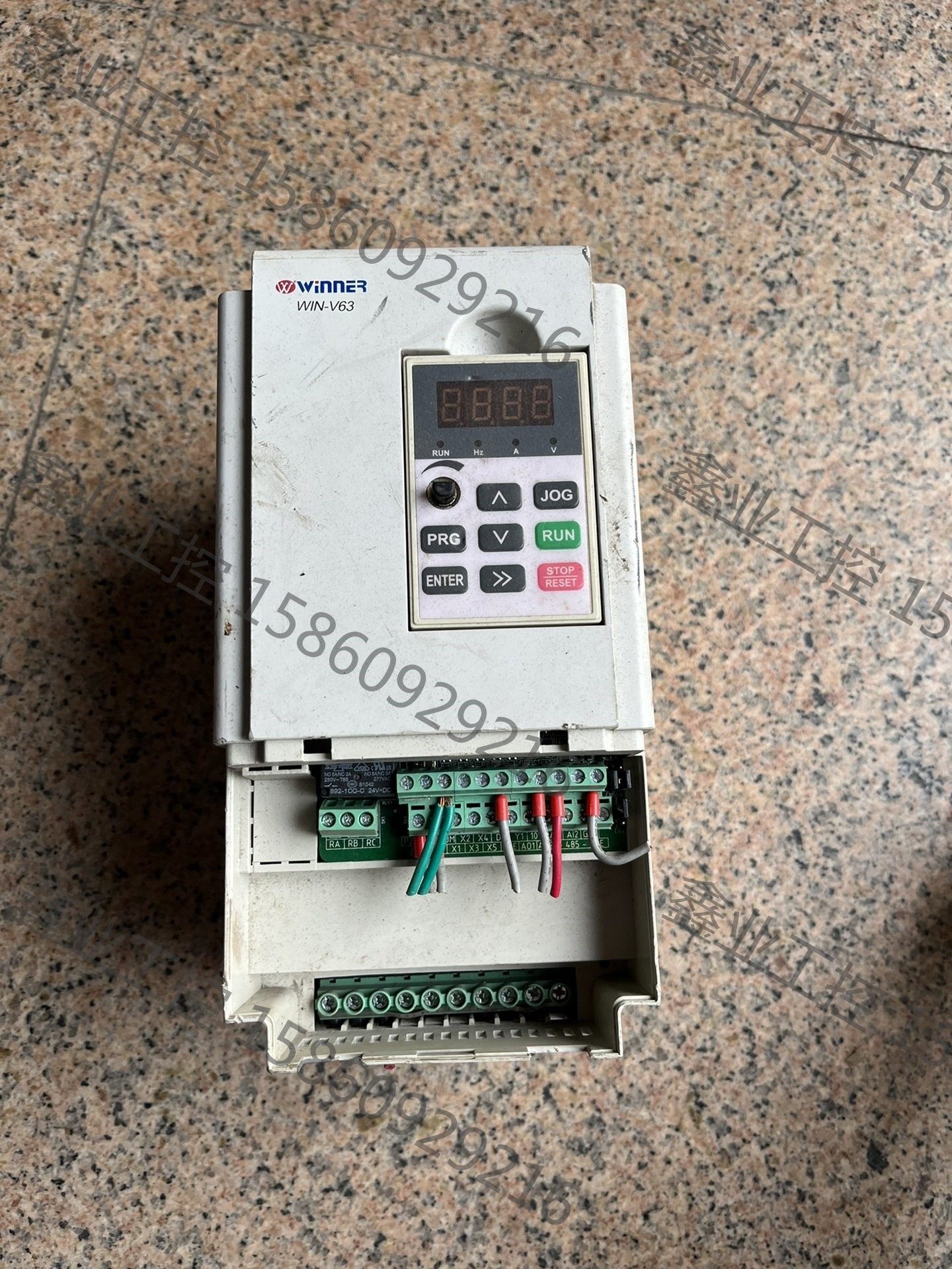 winner变频器win-v63-3r7t4,拆机货,380