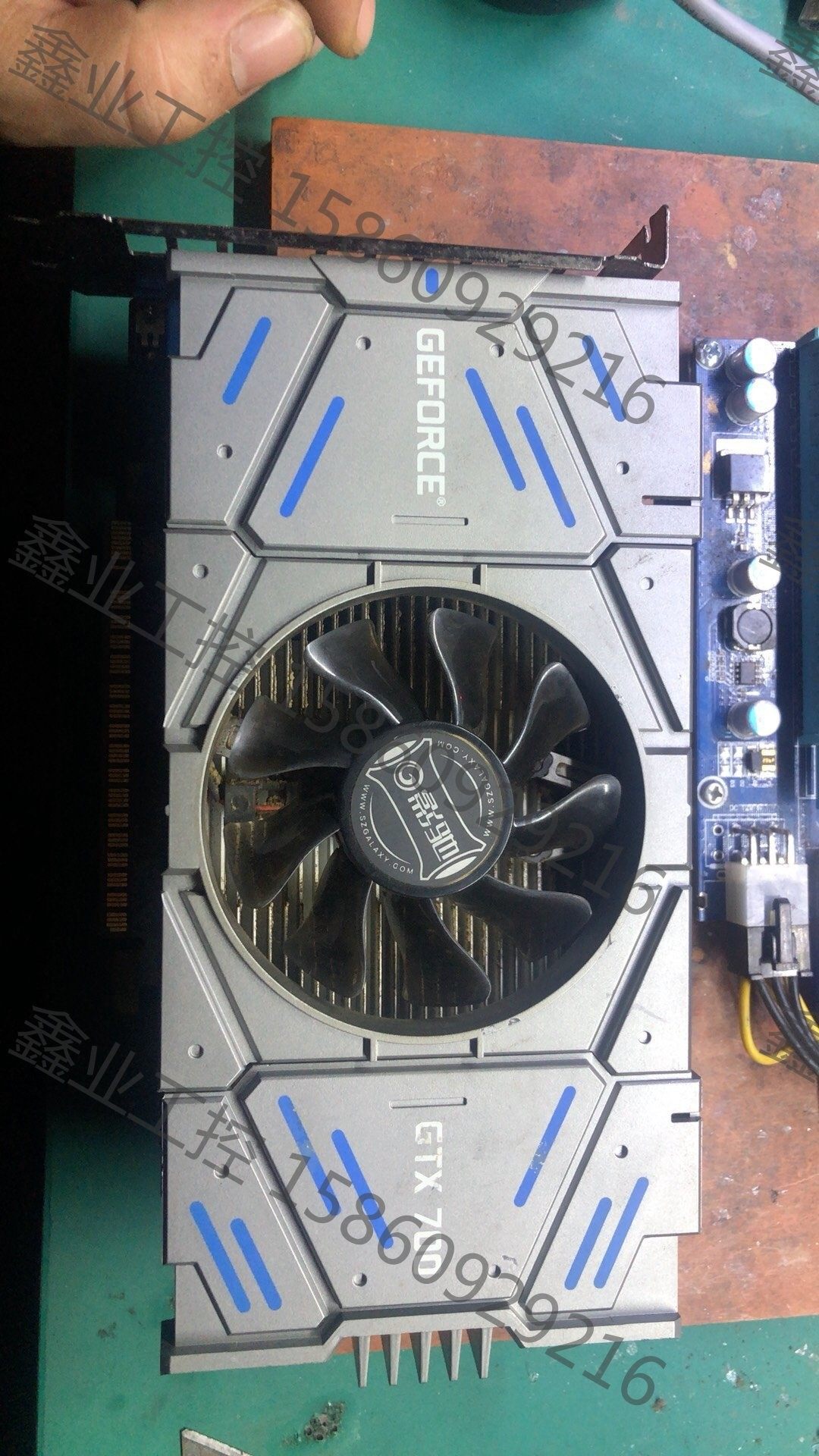 影驰 虎将bulk gtx 750 1g