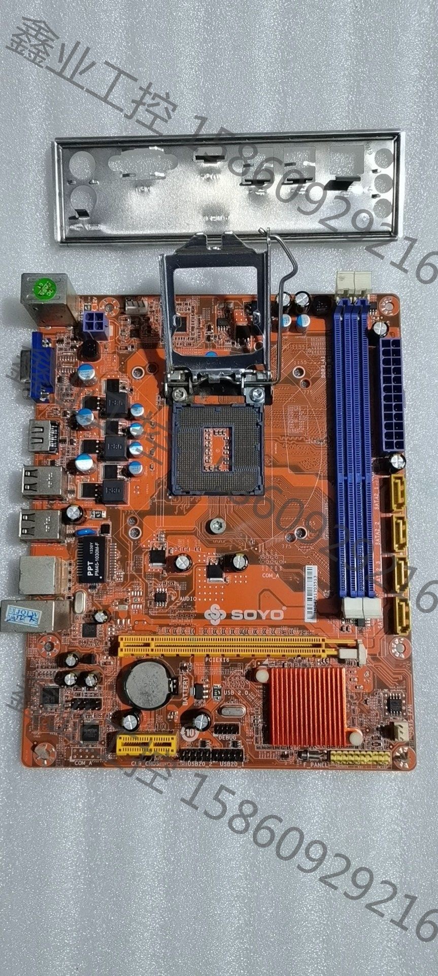 梅捷h61主板 1155针 支持22nm 测试稳定发货 无修