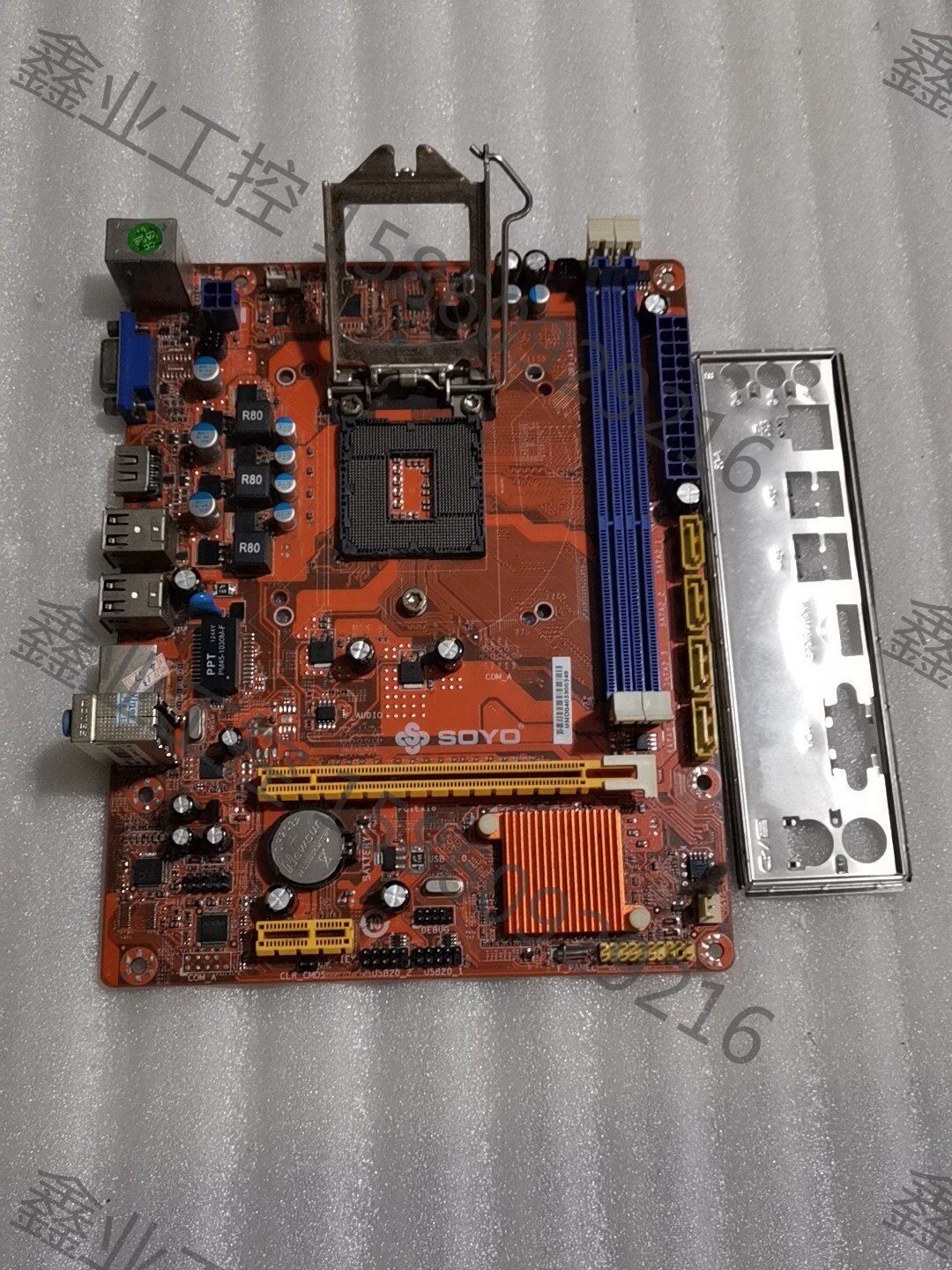 梅捷h61主板 支持22nm 无修 测试稳定发货 小白勿扰