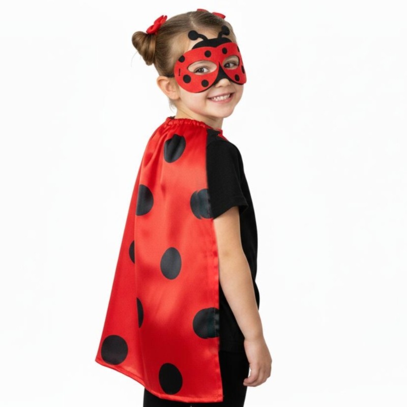 瓢虫蜜蜂披风儿童元旦演出服面具
